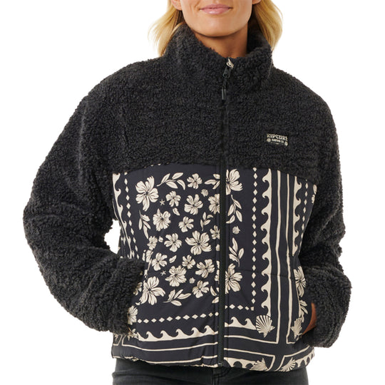 Rip Curl Women's Soleil Puffer Zip-Up Jacket