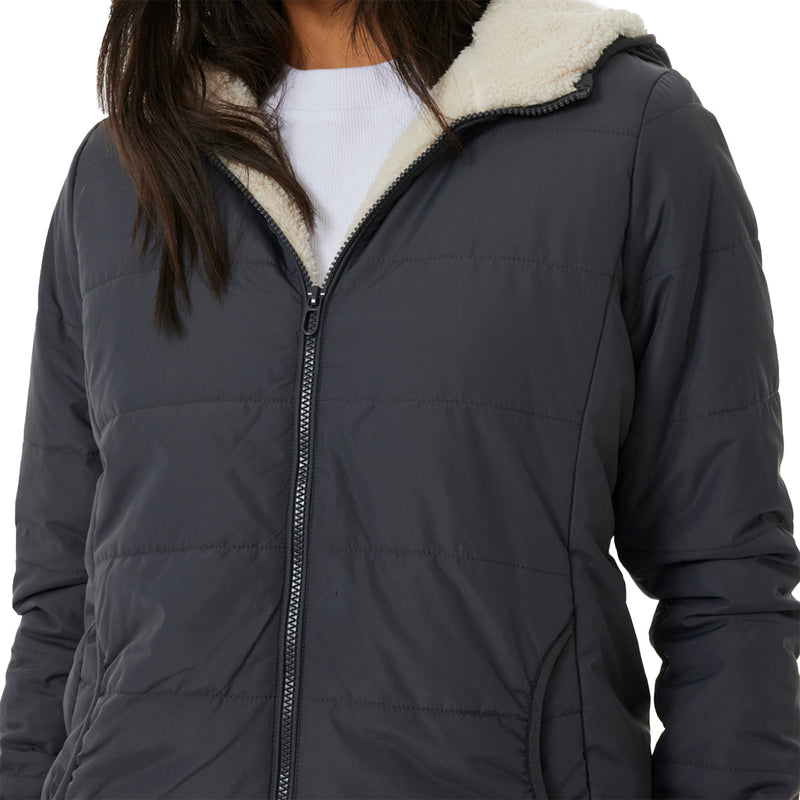 Load image into Gallery viewer, Rip Curl Women's Anti-Series Anoeta Classic Hooded Zip-Up Jacket
