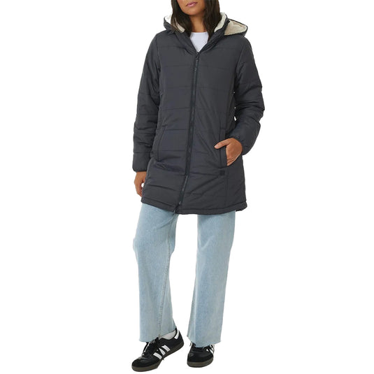 Rip Curl Women's Anti-Series Anoeta Long Line Hooded Zip-Up Jacket