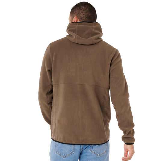 Rip Curl Departed Polar Fleece Hooded Zip Jacket