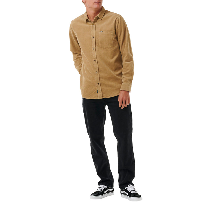 Load image into Gallery viewer, Rip Curl Classic Surf Cord Long Sleeve Button-Up Shirt
