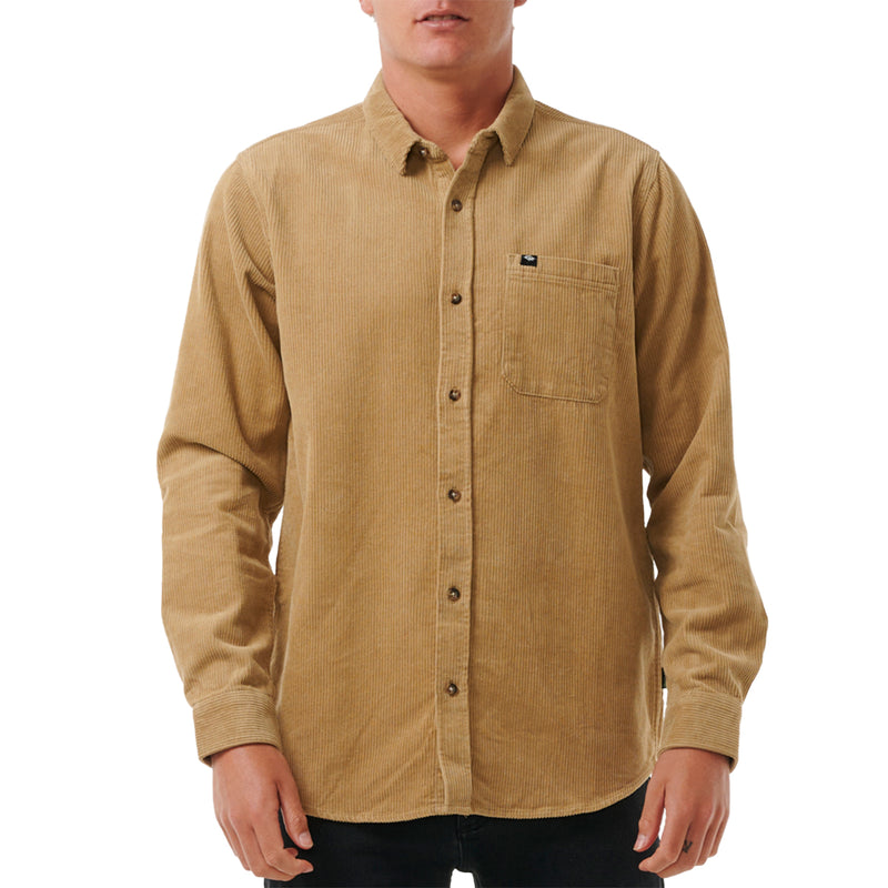 Rip Curl Classic Surf Cord Long Sleeve Button-Up Shirt – Cleanline
