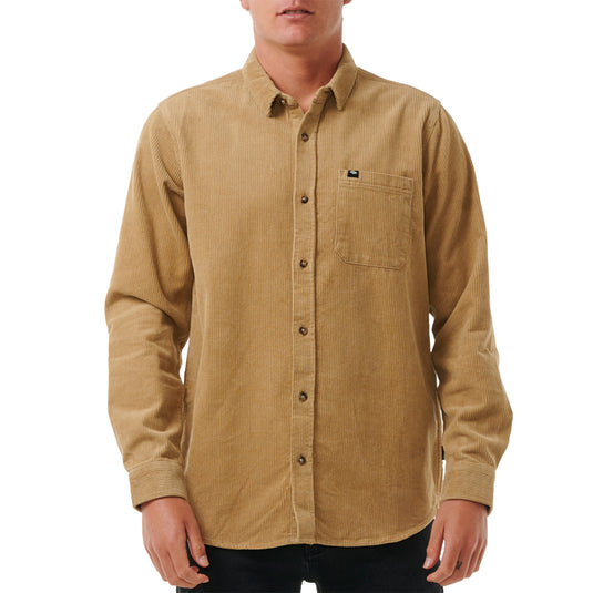 Rip Curl Classic Surf Cord Long Sleeve Button-Up Shirt – Cleanline