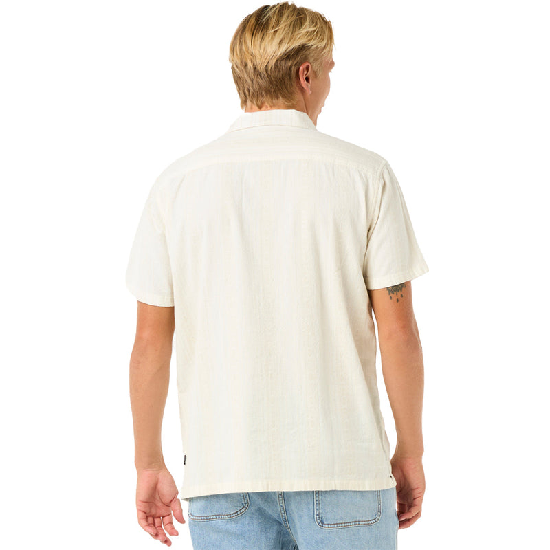 Load image into Gallery viewer, Rip Curl Raw Energy Stripe Short Sleeve Button-Up Shirt
