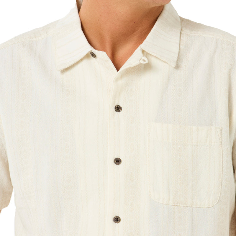 Load image into Gallery viewer, Rip Curl Raw Energy Stripe Short Sleeve Button-Up Shirt
