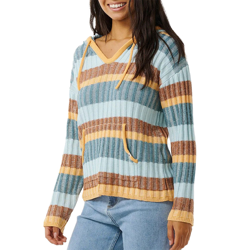 Load image into Gallery viewer, Rip Curl Women's Hibiscus Heat Poncho Pullover Hoodie
