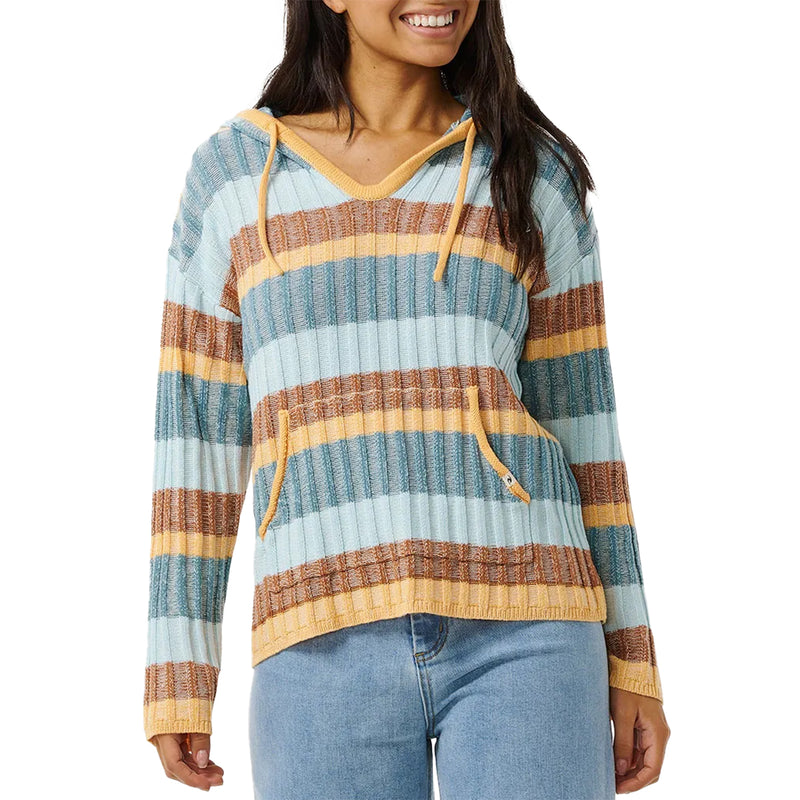 Load image into Gallery viewer, Rip Curl Women's Hibiscus Heat Poncho Pullover Hoodie
