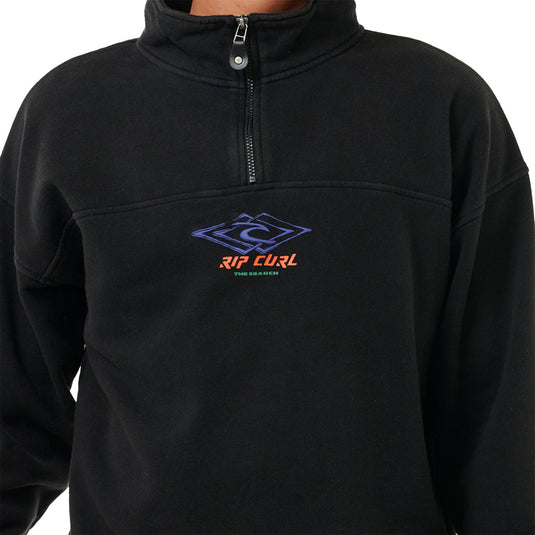 Rip Curl Quest ¼ Zip Crew Sweatshirt 4