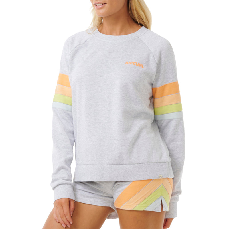 Load image into Gallery viewer, Rip Curl Women's High Tide Surf Raglan Crew Sweatshirt
