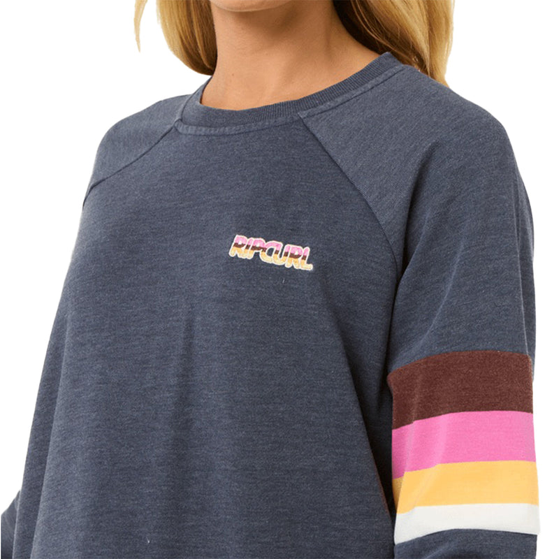 Load image into Gallery viewer, Rip Curl Women&#39;s Las Dalias Raglan Crew Sweatshirt
