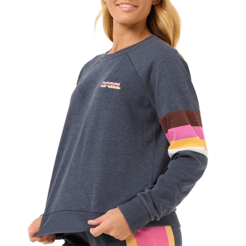 Load image into Gallery viewer, Rip Curl Women&#39;s Las Dalias Raglan Crew Sweatshirt
