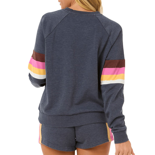 Rip Curl Women's Las Dalias Raglan Crew Sweatshirt