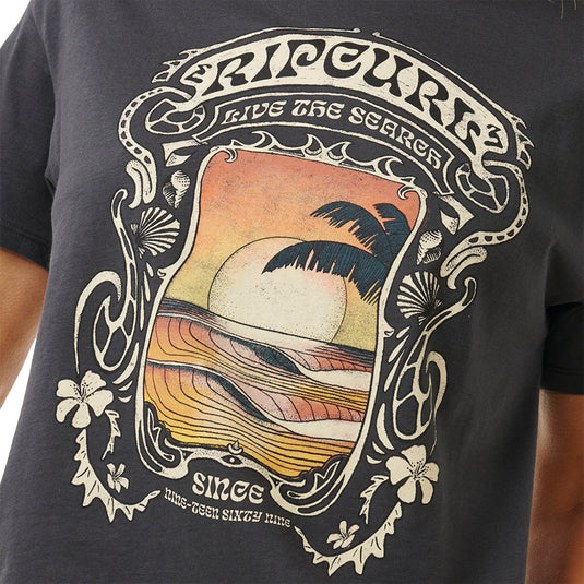 Rip Curl Pushin Daisies Short Sleeve Graphic T-Shirt | Brazos Mall