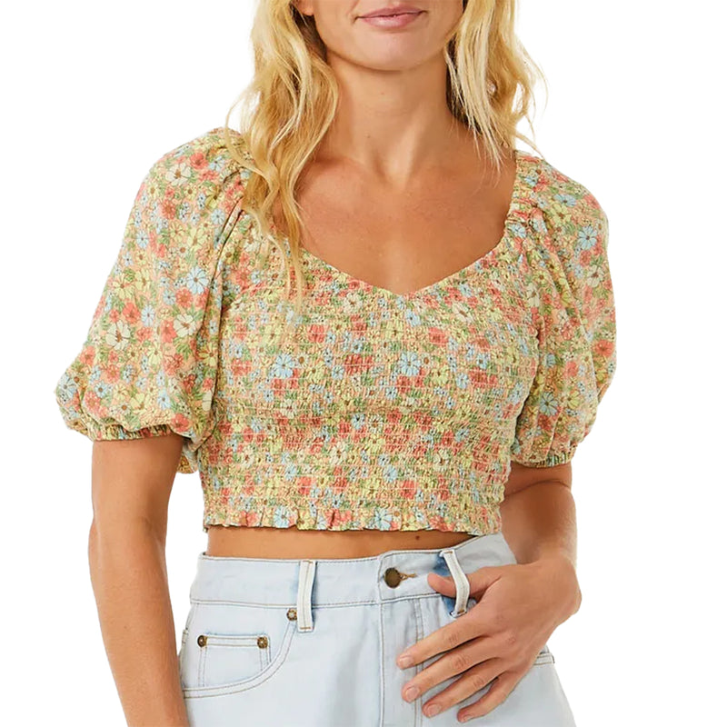 Load image into Gallery viewer, Rip Curl Women's Sea of Dreams Crop Top 1

