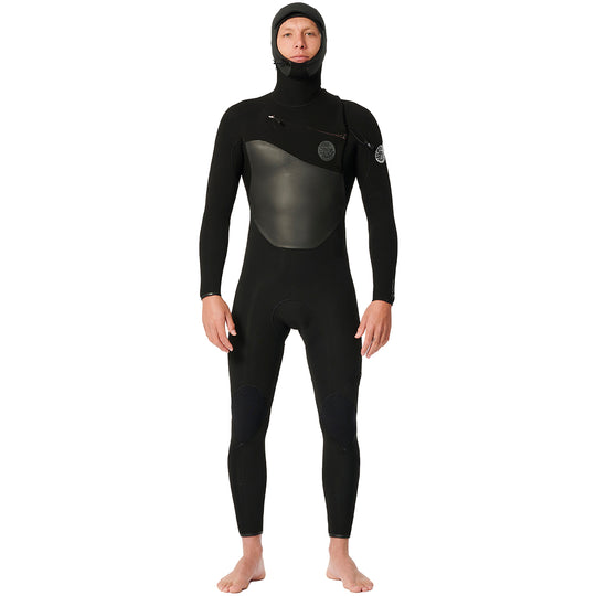 Rip Curl Flashbomb 5/4 Hooded Chest-Zip Wetsuit