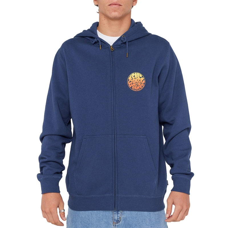 Load image into Gallery viewer, Rip Curl Wettie Passage Icon Zip-Up Hoodie 1
