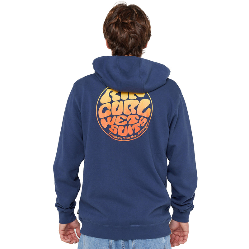 Load image into Gallery viewer, Rip Curl Wettie Passage Icon Zip-Up Hoodie 2
