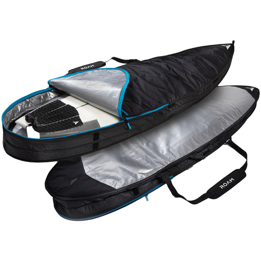 Roam Short Tech Double Slim Travel Surfboard Bag