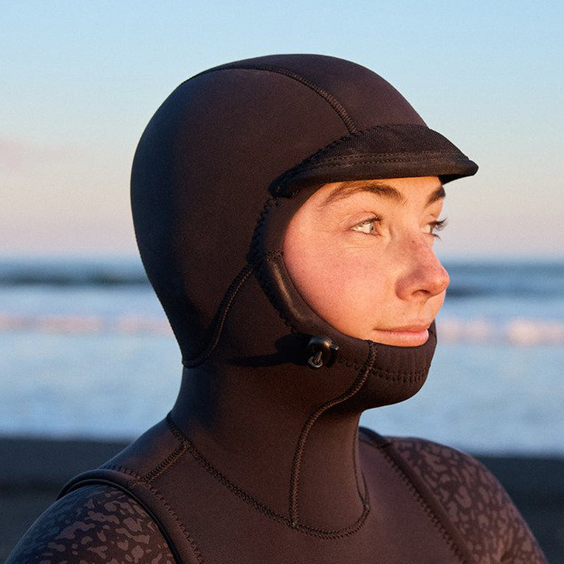 Load image into Gallery viewer, Roxy Women's Swell Natural 5/4 Hooded Chest-Zip Wetsuit
