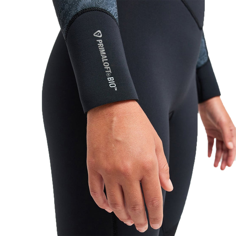 Load image into Gallery viewer, Roxy Women's Swell Natural 5/4 Hooded Chest-Zip Wetsuit 10
