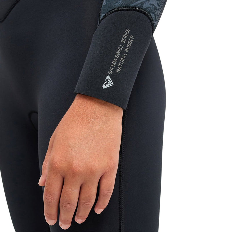 Load image into Gallery viewer, Roxy Women's Swell Natural 5/4 Hooded Chest-Zip Wetsuit 11
