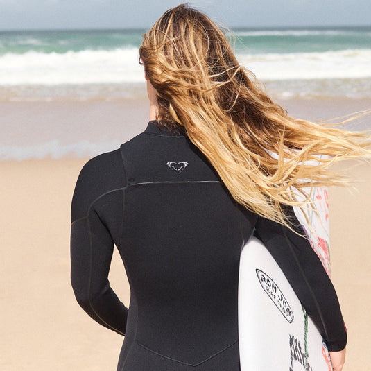 Roxy Women's Elite Xtra Warm 4/3 Chest-Zip Wetsuit