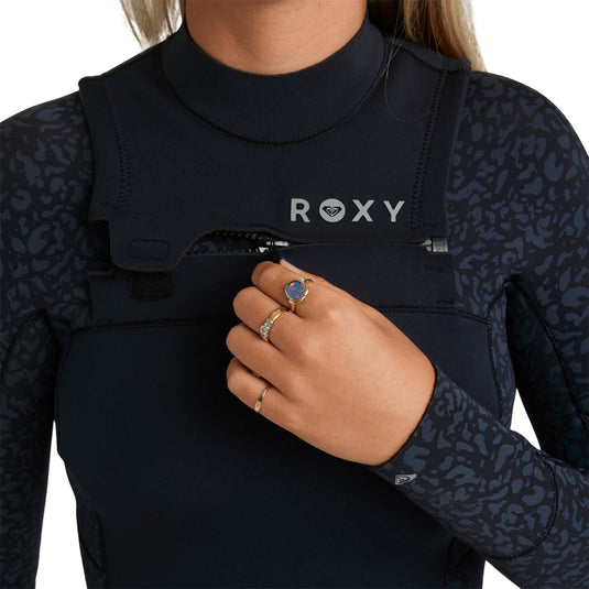 Roxy Women's Swell Natural 4/3 Chest-Zip Wetsuit