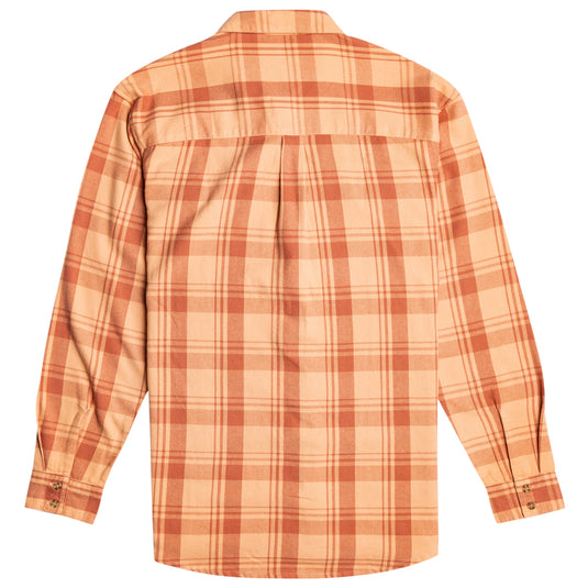 Roxy Women's Let It Go Long Sleeve Button-Up Flannel Shirt