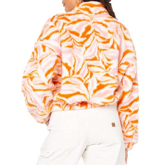Roxy Women's Cold Surf Fleece Zip-Up Jacket