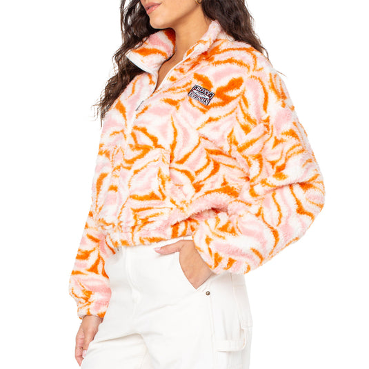 Roxy Women's Cold Surf Fleece Zip-Up Jacket