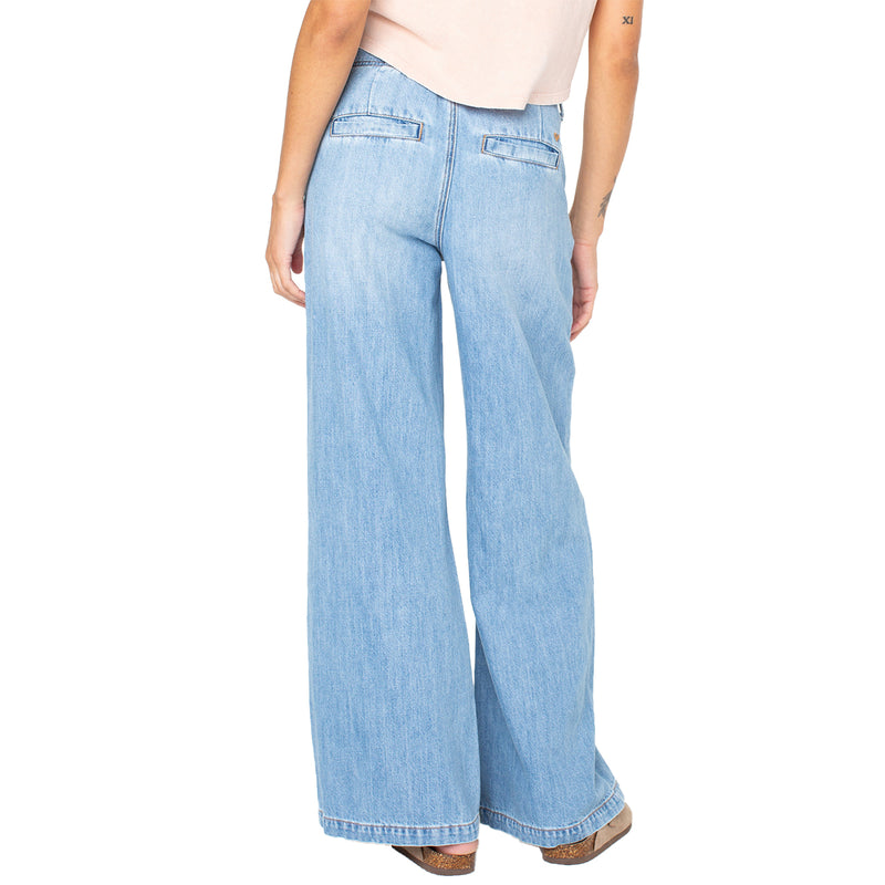 Load image into Gallery viewer, Roxy Kalani 2 Wide Leg Denim Pants
