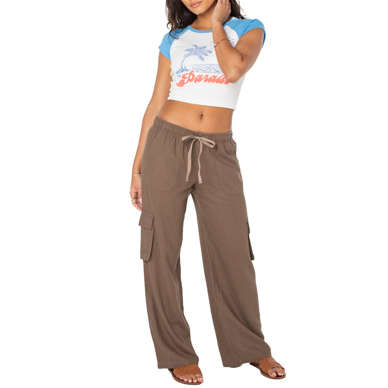 Load image into Gallery viewer, Roxy Women's Lagoon Cargo Pants
