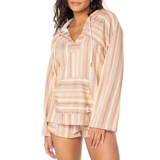 Roxy Women's Wild and Free Poncho Pullover Hoodie