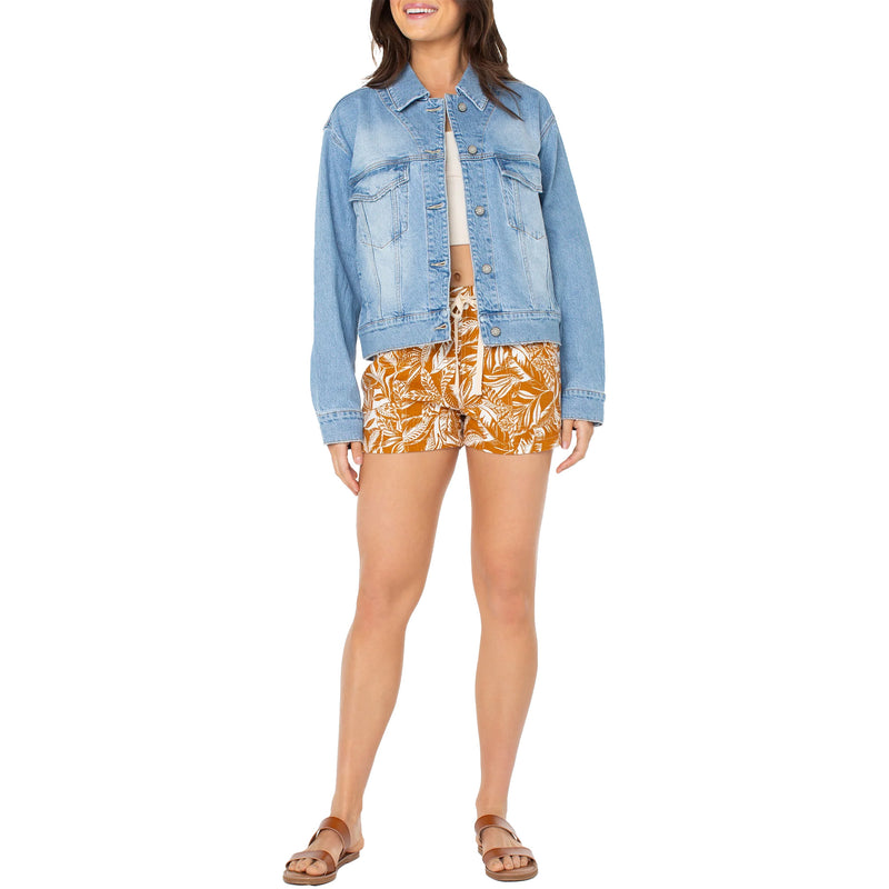 Load image into Gallery viewer, Roxy Women's Big Wave Embroidery Denim Jacket 6
