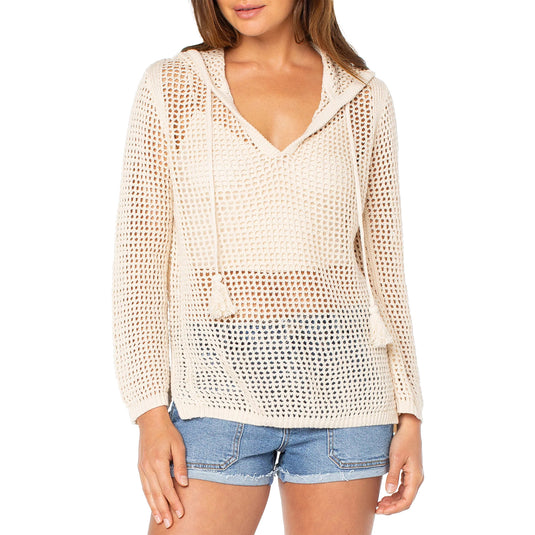 Roxy Women's Summer Nights Tunic Hooded Sweater