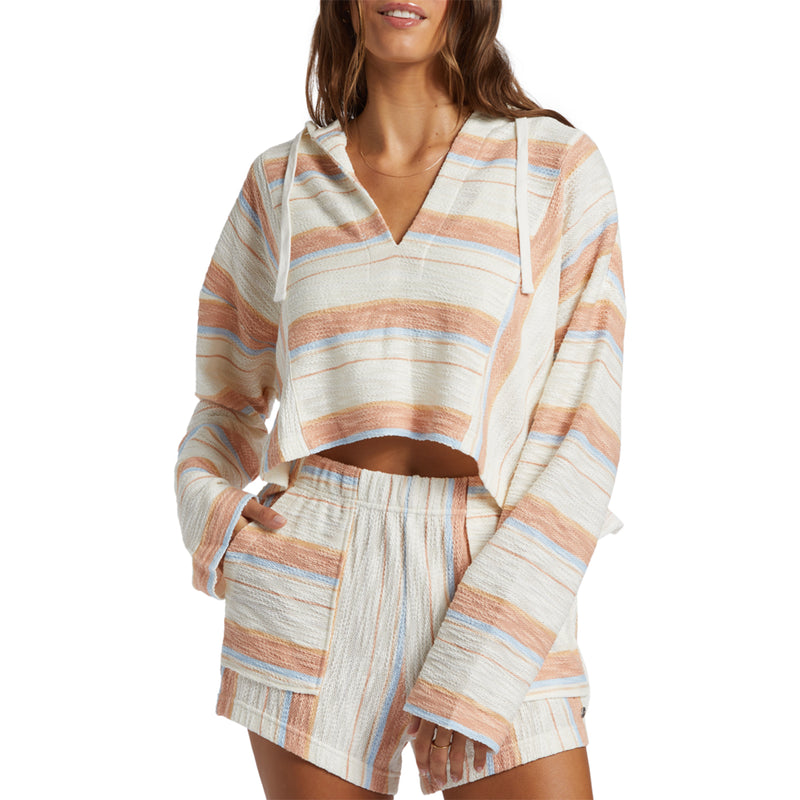 Load image into Gallery viewer, Roxy Women&#39;s Todos Santos Pullover Poncho-Style Hoodie
