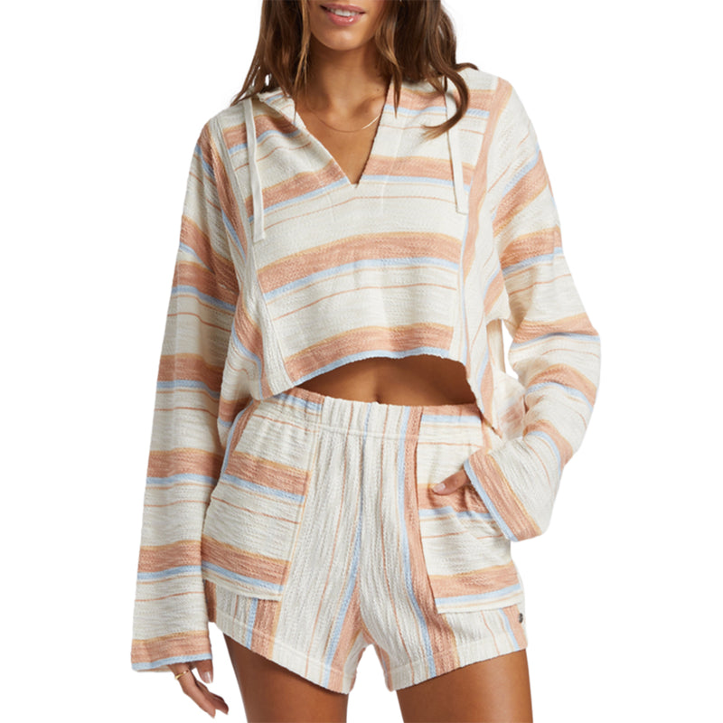Load image into Gallery viewer, Roxy Women&#39;s Todos Santos Pullover Poncho-Style Hoodie
