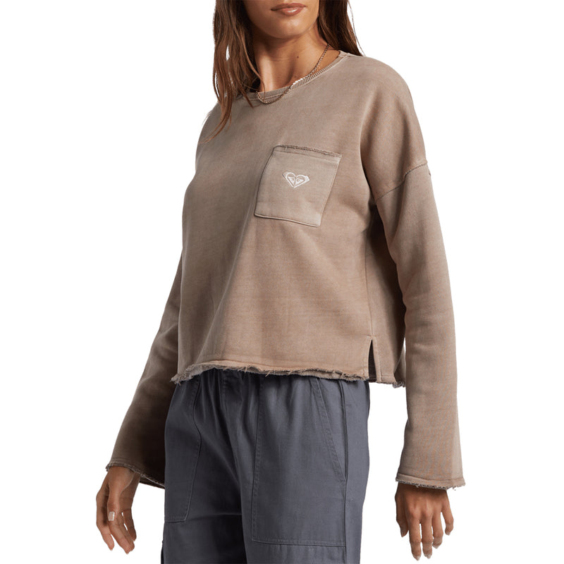 Load image into Gallery viewer, Roxy Women's Doheny Crew Sweatshirt
