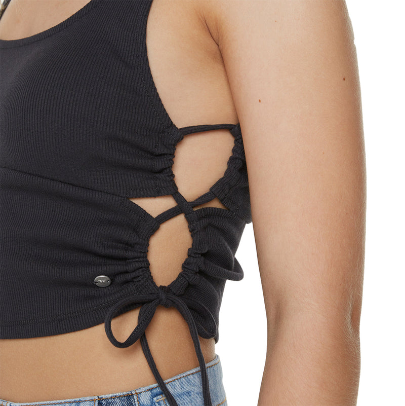 Load image into Gallery viewer, Roxy Women&#39;s Surf Stoked Crop Tank Top
