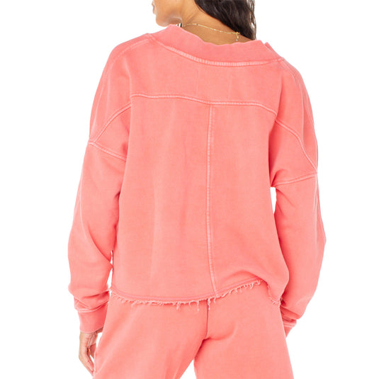 Roxy Women's Lowland V-Neck Sweatshirt