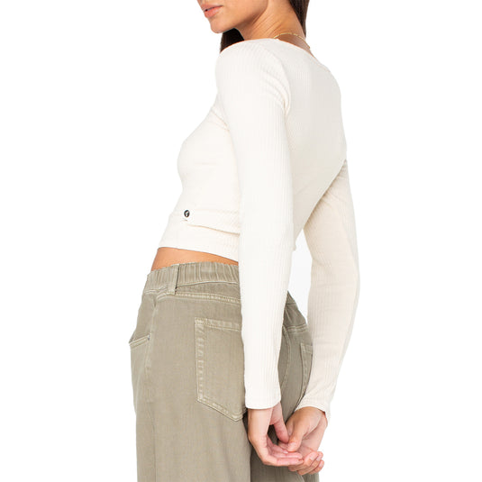 Roxy Women's Feelin Cozy Long Sleeve Top