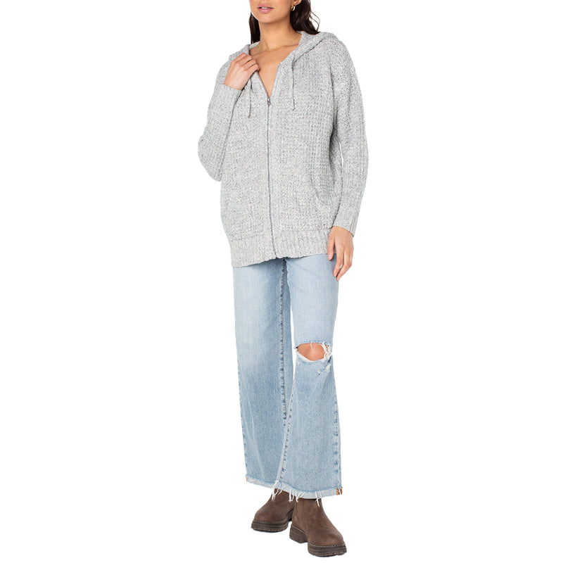 Load image into Gallery viewer, Roxy Women's Glassy Mornings Zip-Up Hoodie 5
