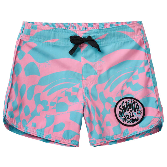 Seaesta Surf Youth Scallop Retro Flare Boardshorts