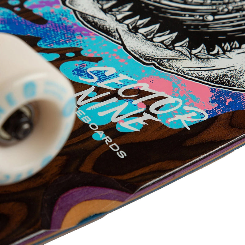 Load image into Gallery viewer, Sector 9 Fat Wave Fossil 30" Skateboard Complete
