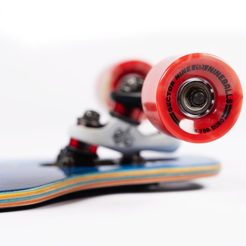 Load image into Gallery viewer, Sector 9 9er Mini Fractal 34" Skateboard Complete 4
