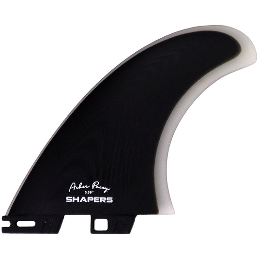 Shapers Asher Pacey FCS II Compatible Twin + 1 Fin Set - 5.59