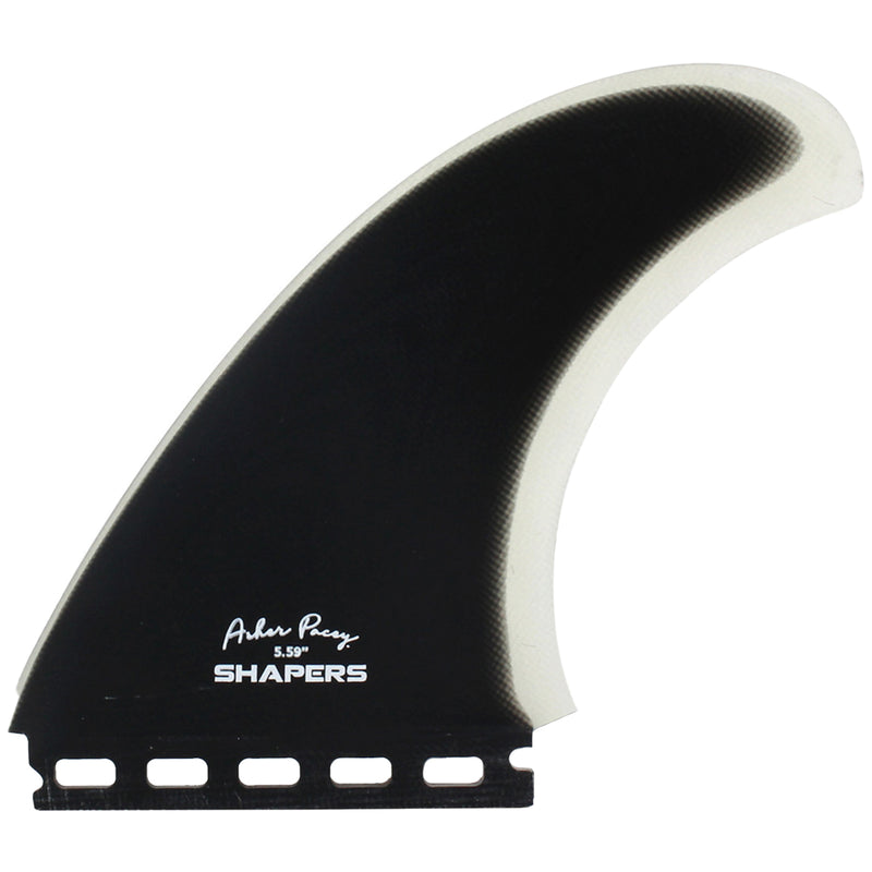 Load image into Gallery viewer, Shapers Asher Pacey Futures Compatible Twin + 1 Fin Set
