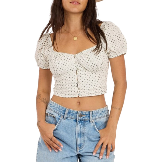 Sisstr Women's Sundazed Short Sleeve Crop Top
