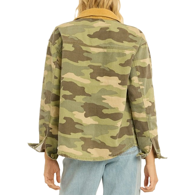 Load image into Gallery viewer, Sisstr Women's Kickin' It Button-Up Denim Jacket
