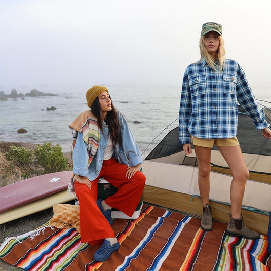 Sisstr Women's Night Waves E-Cozy Long Sleeve Button-Up Fleece Overshirt